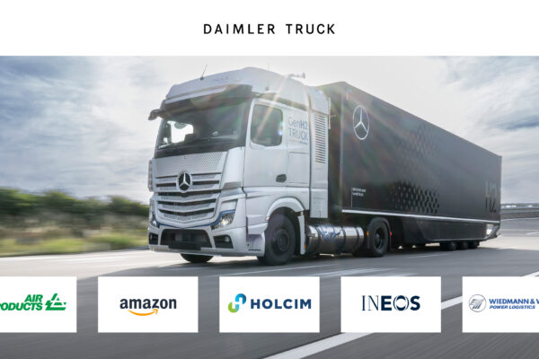 Daimler Truck baut kundennahe Erprobungsflotte von Mercedes-Benz GenH2 Trucks