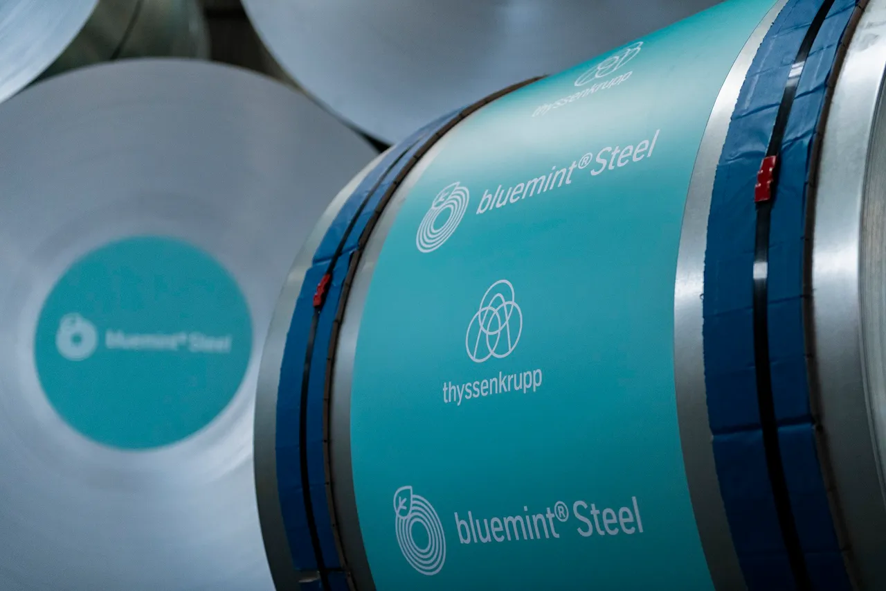 CO2-reduced steel for the production of bluemint® powercore® from thyssenkrupp Electrical Steel: An important building block for the decarbonisation of the energy industry