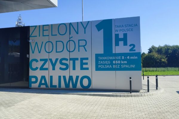 Stacja wodorowa w Warszawie, fot. hydrogepolska.biz