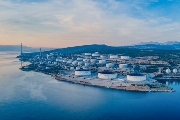 INA Rijeka Refinery in Kostrena, Croatia, fot. Business Wire