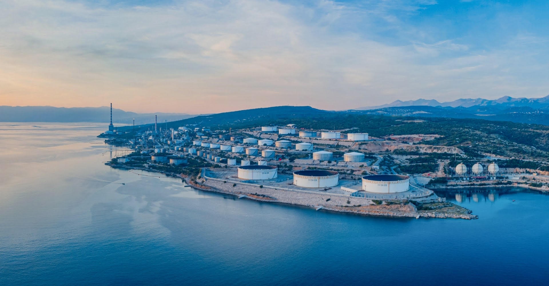 INA Rijeka Refinery in Kostrena, Croatia, fot. Business Wire