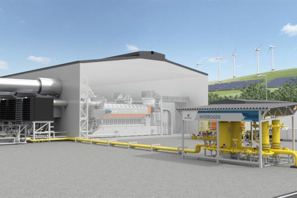 Fot. Wärtsilä has today launched the world’s first large-scale 100% hydrogen-ready engine power plant, to enable the net-zero power systems of tomorrow. ©️Wärtsilä
