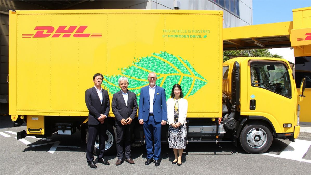 DHL Supply Chain Launches Hydrogen-Powered Trucks in Japan, fot. DHL