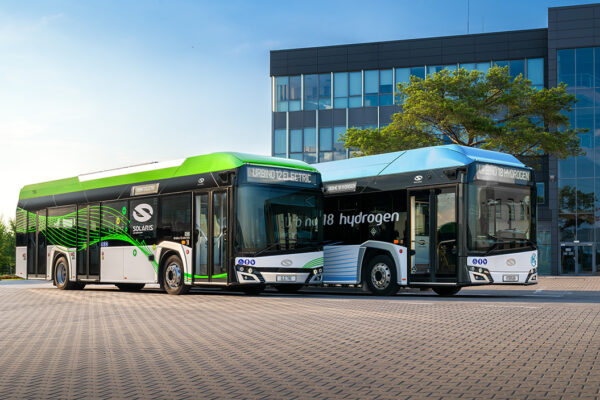 Urbino 12 electric i Urbino 18 hydrogen, fot. Solaris