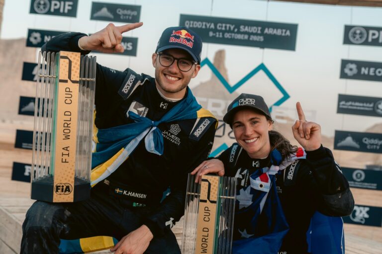 Jameel Motorsport’s Kevin Hansen and Molly Taylor Crowned Inaugural World Cup Winners